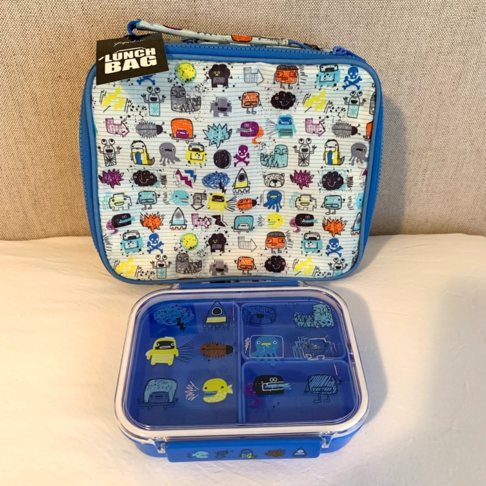 Lunchbag With Bento Box Container By Paperchase UK